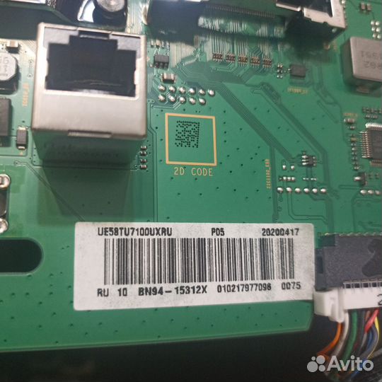 Материнская плата BN41-02751A samsung UE58TU7100UX