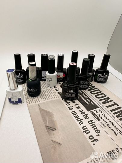 Гель лак для ногтей бу