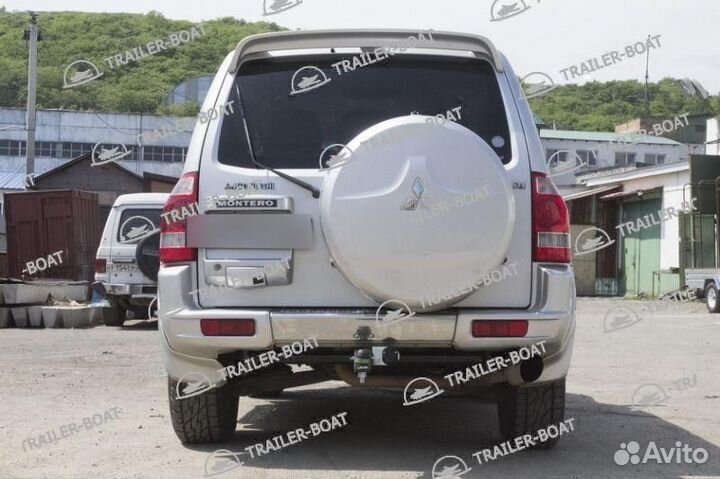 Фаркоп Mitsubishi Pajero 4 2006-XX, рама и крюк шар 50 мм, 24570