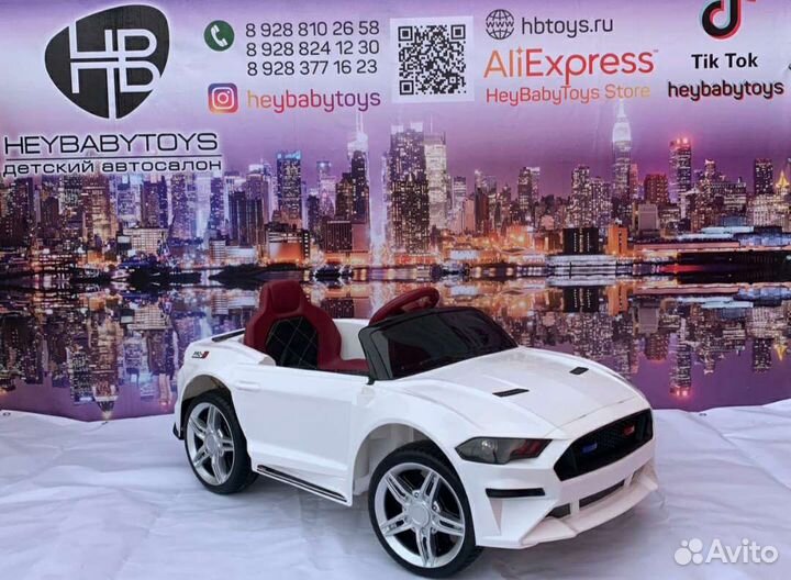 Электромобиль ford mustang