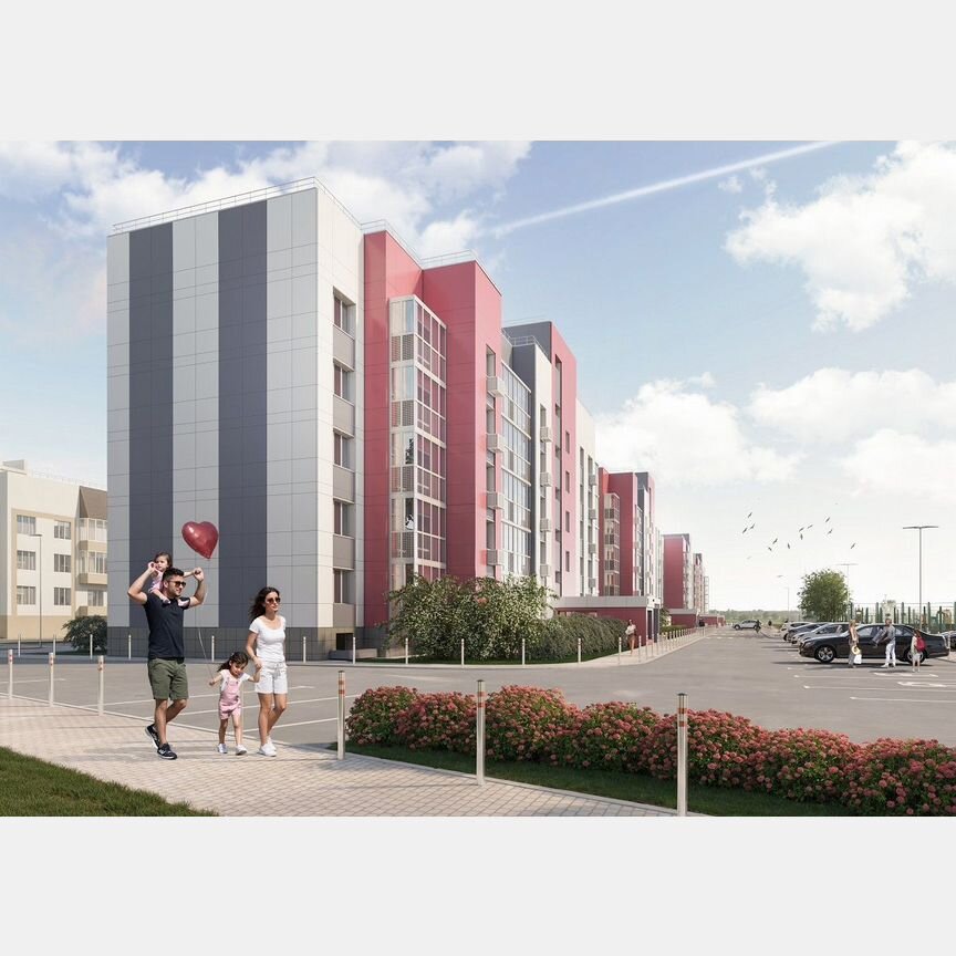 3-к. квартира, 65,4 м², 4/5 эт.