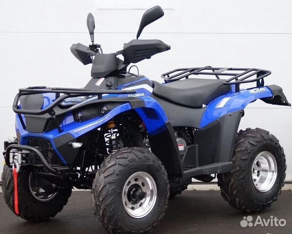 Квадроцикл linhai-yamaha D200 В синем цвете