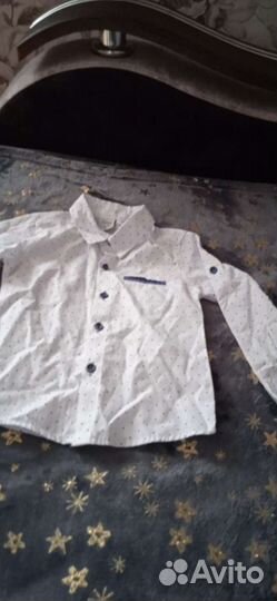 Рубашка для мальчика на1 год