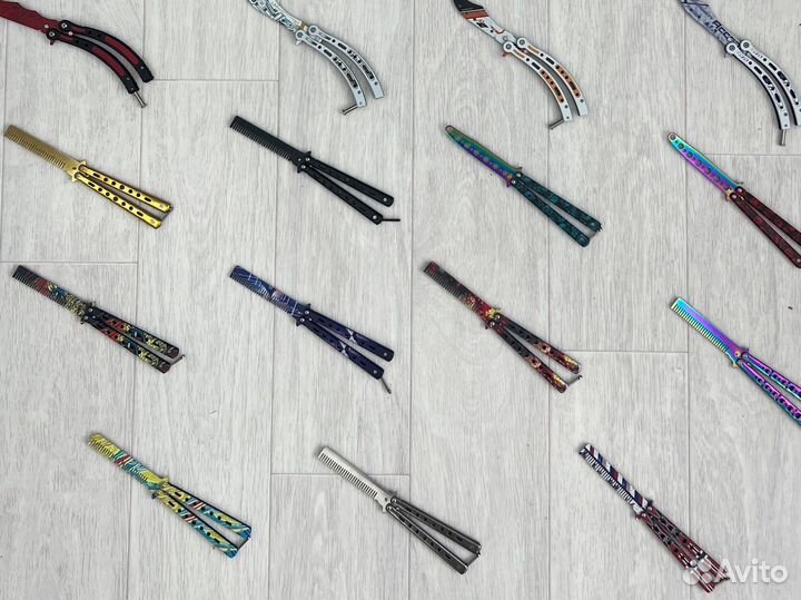 Бабочка/Balisong игрушка из CS: GO