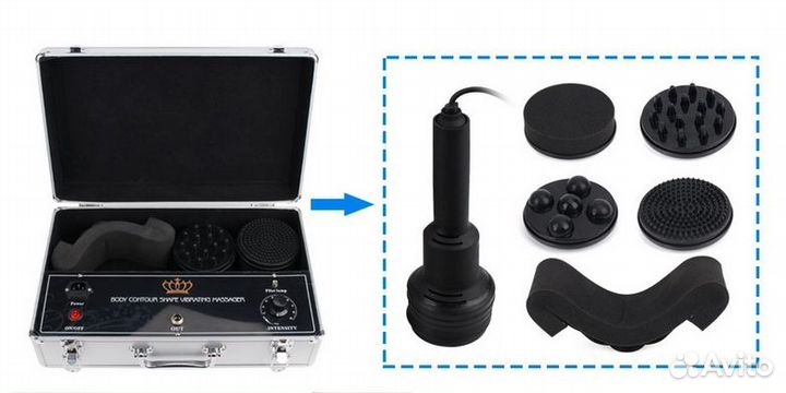 Антицеллюлитный массажер G5 Кейс вибромассажер