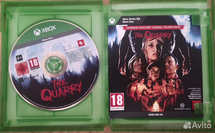 Игра диск The Quarry xbox