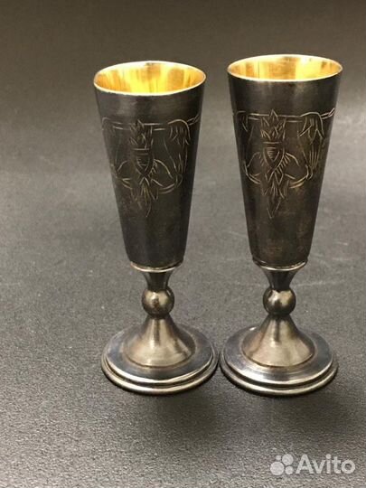 Серебрянная рюмка