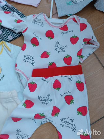 Вещи пакетом для девочки 62 74 летние