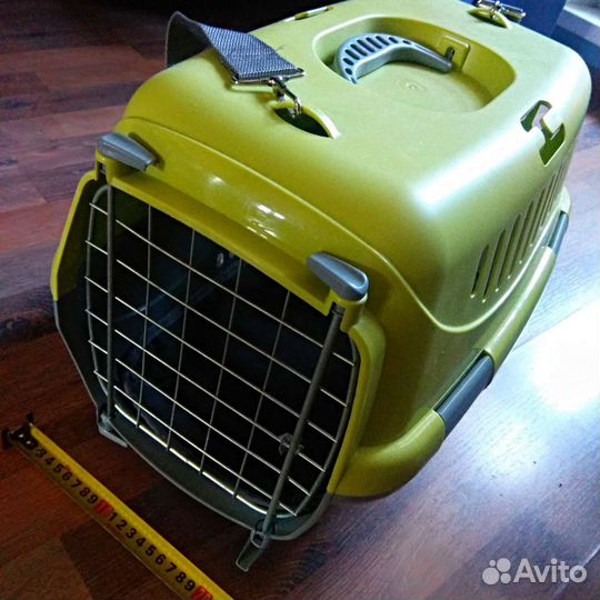 Переноска для кошек пластиковая