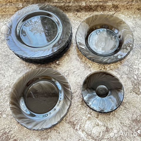 Тарелки люминарк б/у