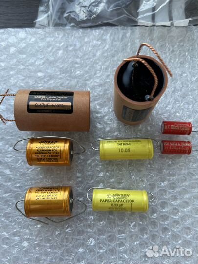 Аудио конденсаторы duelund,Jensen,Black Gate