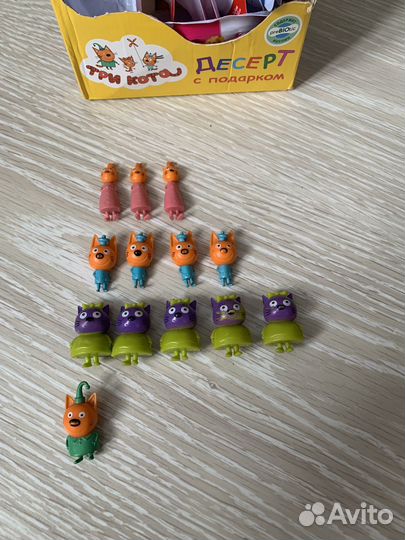 Три кота фигурки