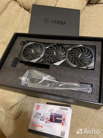 Видеокарта Rtx 3090 MSI Ventus 3x OC 24Gb