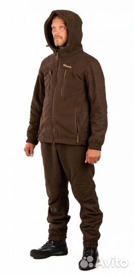 Костюм Nova Tex Якут pride флис, коричневый, р.48