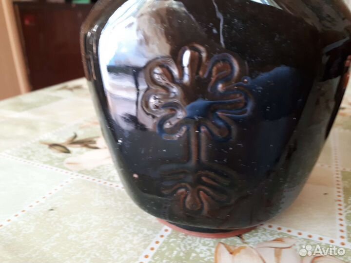 Штоф глиняный