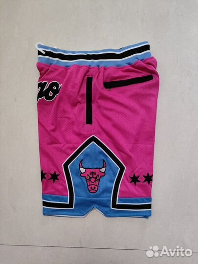 Баскетбольные Шорты NBA Chicago Bulls Pink