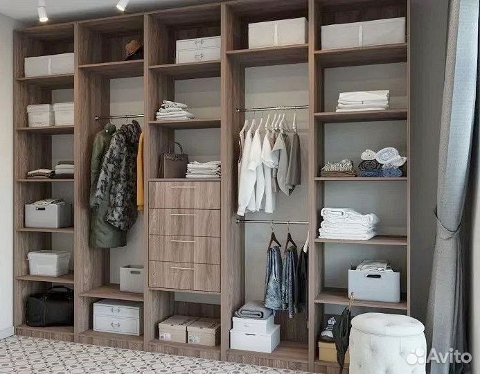 Изготовление гардеробных на заказ