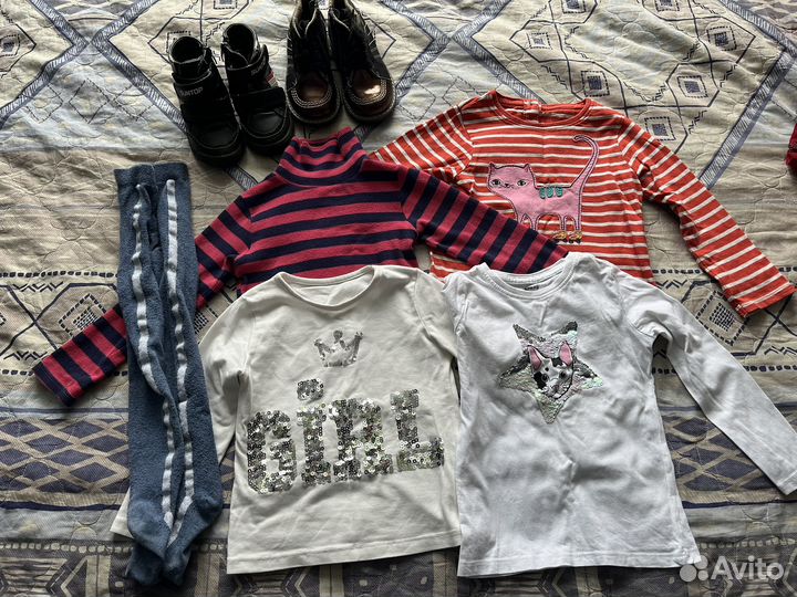 Пакет вещей на девочку 104-116