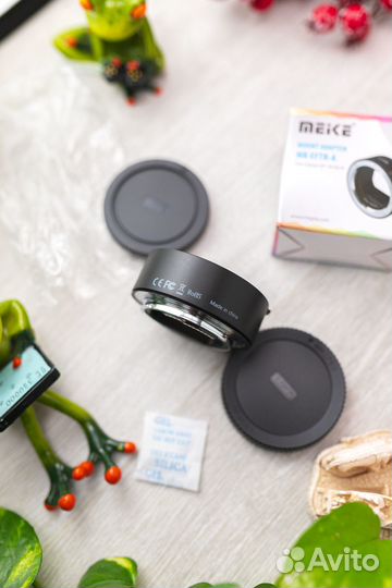 Адаптер Meike EF-EOS R для Canon RP R8 R6 R5 R7