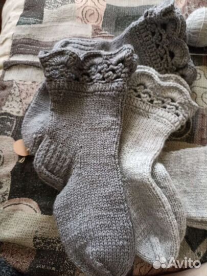 Носки женские,ручной работы