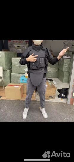 Бронежилет с защитой паха, шеи и плечей (Бр5)