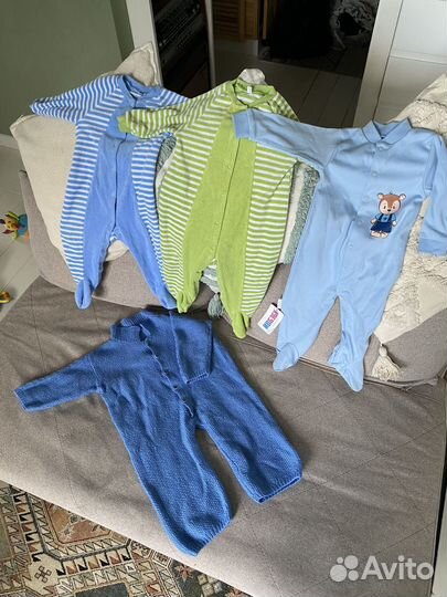 Комбинезоны слипы 74