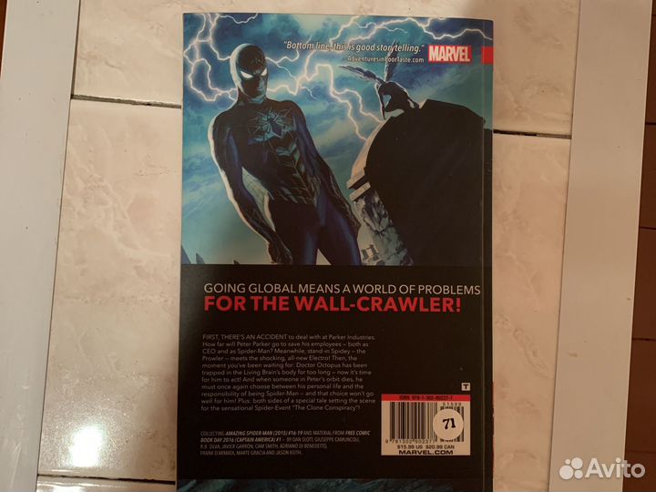 Комиксы человек паук Marvel