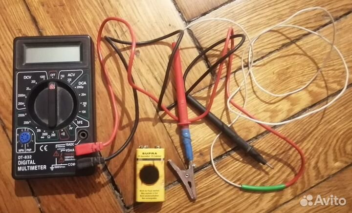 Мультиметр тестер вольтметр амперметр