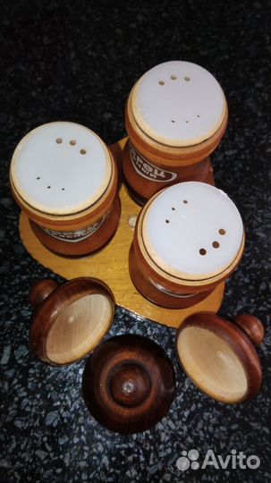Набор,коробка для специй,ссср,Ялта 1980г.Винтаж