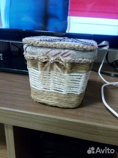 Корзинка плетенная