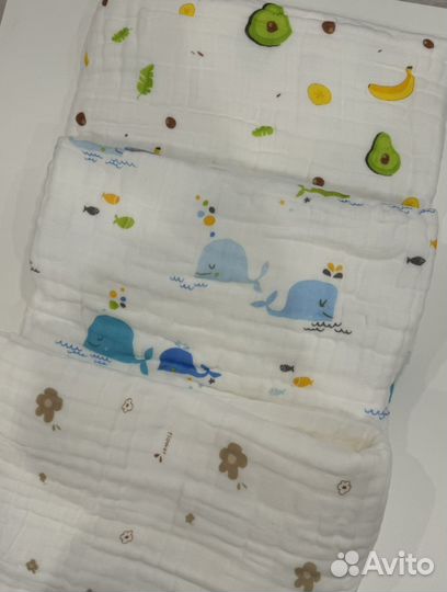 Муслиновый плед детский