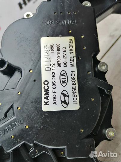 Моторчик стеклоочистителя задний Киа Сид 1