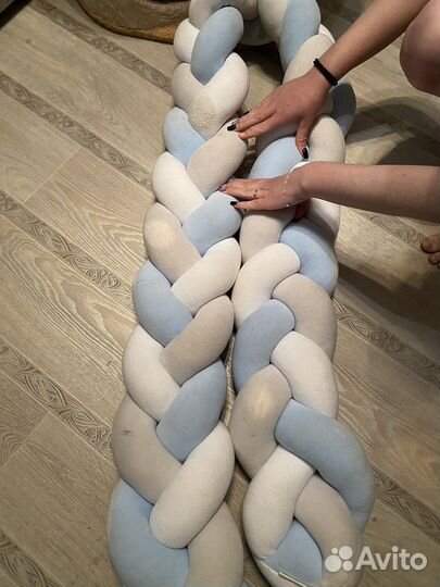 Бортик косичка