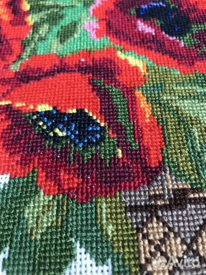Картина вышитая крестом готовые работы