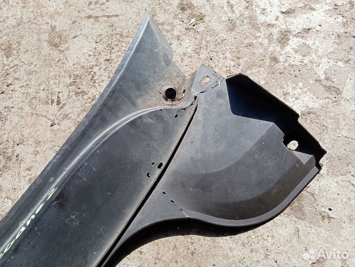 Водосток лобового стекла Жабо Renault Megane 2