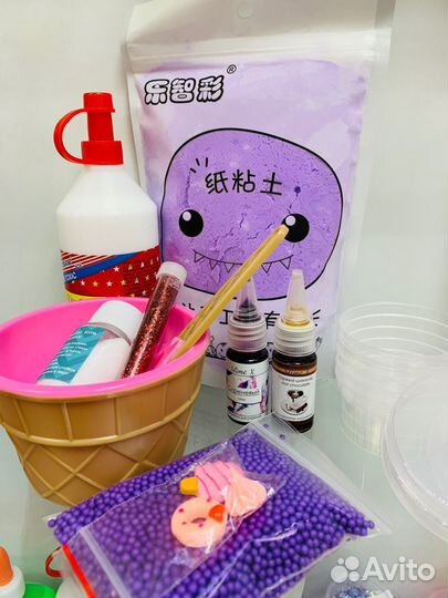 Набор для приготовления слаймов