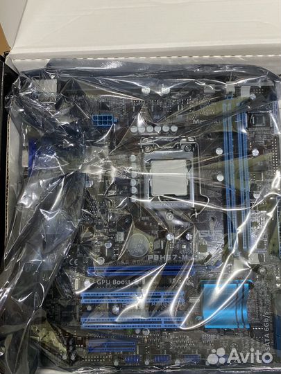 Материнская плата с процессором lga 1155