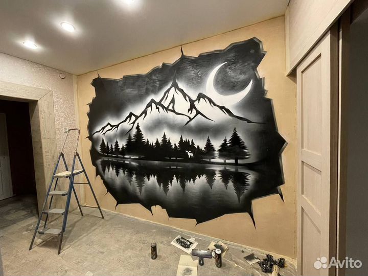 Граффити на заказ. Художественная роспись