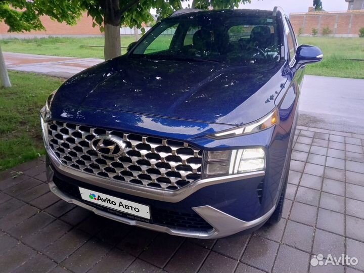 Hyundai Santa Fe 2.5 AT, 2021, 40 000 км