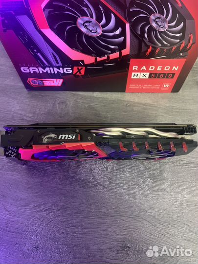 Видеокарта MSI RX580 8GB GamingX