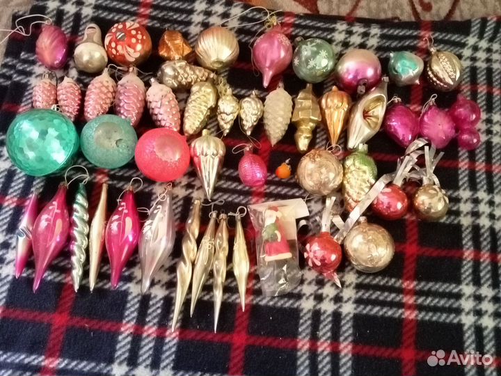 Елочные игрушки СССР