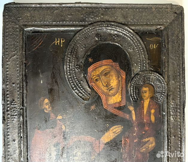 Икона Нечаянная Радость пресвятой Богородицы 19 ве