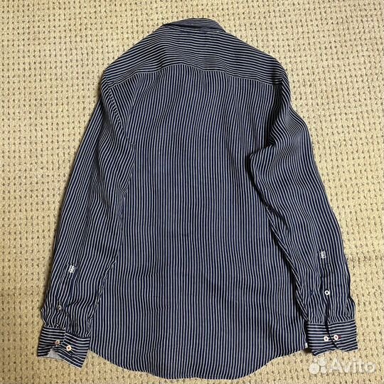 Tommy hilfiger рубашка из льна (льняная) lacoste