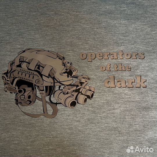 Футболка с принтом тактическая