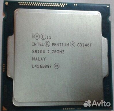Intel Pentium G3250T Haswell 2.80ггц 2 ядра 1150