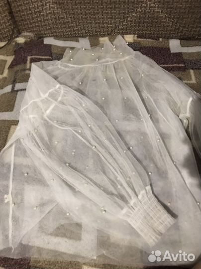 Кофта из тюля