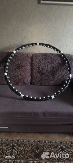 Массажный обруч хулахуп,с магнитами