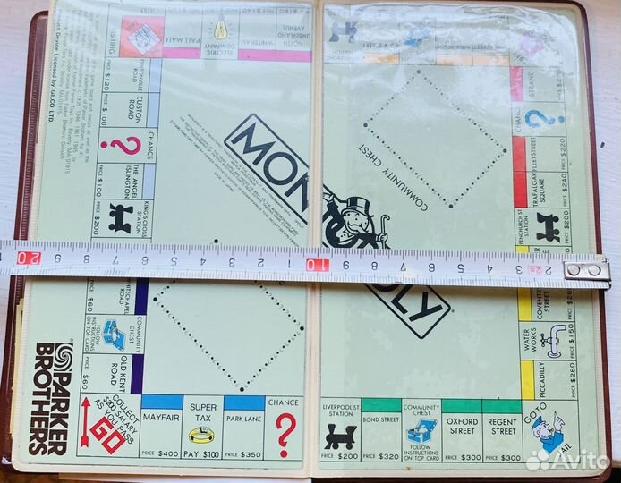 Игра настольная мини Монополия (анг.)