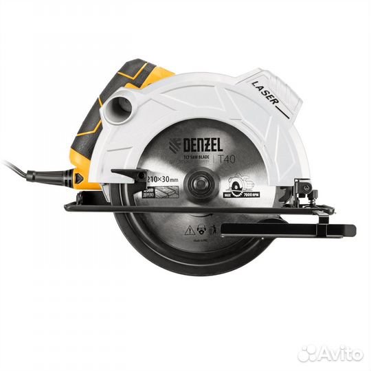 Циркулярная пила Denzel CS-210, 1800 Вт, 210 мм