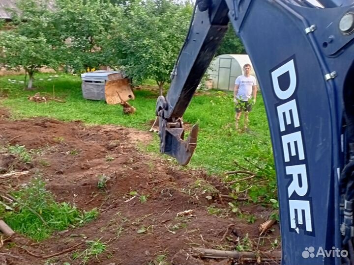 Измельчитель веток, Мини погрузчик, щётка, вилы